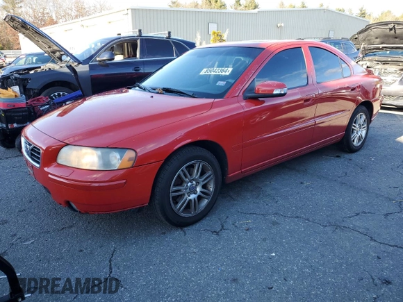 2007 Volvo S60 2.5L Turbo with VIN YV1RH592572620725, listed as a Copart auction lot 85042364 with 152,746 mi miles and Salvage Title. Bid and sale history available at carsss.com. Image 1.