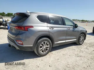 2019 Hyundai Santa Fe SEL with VIN 5NMS33AD0KH128048, listed as a Copart auction lot 52003755 with 103,013 mi miles and Salvage Title. Bid and sale history available at carsss.com. Image 3.