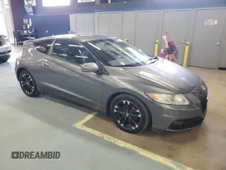 2015 Honda CR-Z EX with VIN JHMZF1D68FS000477, listed as a Copart auction lot 75203534 with 271,471 mi miles and Clean Title. Bid and sale history available at carsss.com. Image 4.