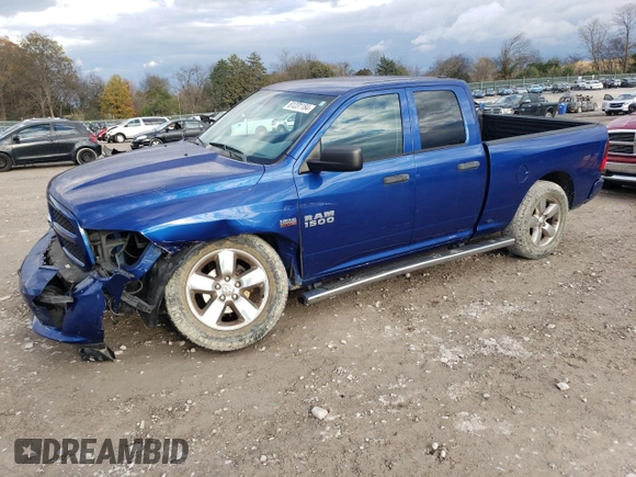 2016 Ram 1500 Tradesman with VIN 1C6RR7FT5GS301862, listed as a Copart auction lot 81231184 with 63,047 mi miles and Salvage title. Bid and sale history available at DreamBid. Image 1.