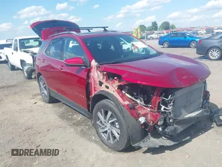 2023 Chevrolet Equinox Premier z VIN 3GNAXXEG5PL171944, wystawiony jako IAAI lot #42256222 z przebiegiem 38 010 mil mil oraz . Historia ofert i sprzedaży dostępna na DreamBid. Obrazek 1.