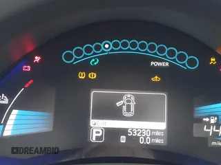 2015 Nissan LEAF SV with VIN 1N4AZ0CP5FC308068, listed as a IAAI auction lot 41582997 with 53,230 mi miles. Bid and sale history available at carsss.com. Image 7.