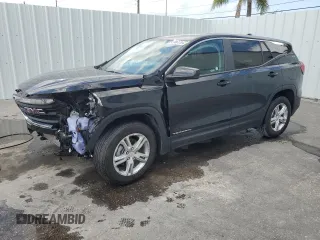 2024 GMC Terrain SLE z VIN 3GKALMEG8RL216403, wystawiony jako Copart lot #57769725 z przebiegiem 24 189 mil mil oraz Nie do naprawy • Non repairable. Historia ofert i sprzedaży dostępna na DreamBid. Obrazek 1.