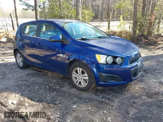 2014 Chevrolet Sonic LT with VIN 1G1JC6SG7E4118564, listed as a IAAI auction lot 41827748 with 120,326 mi miles. Bid and sale history available at carsss.com. Image 1.