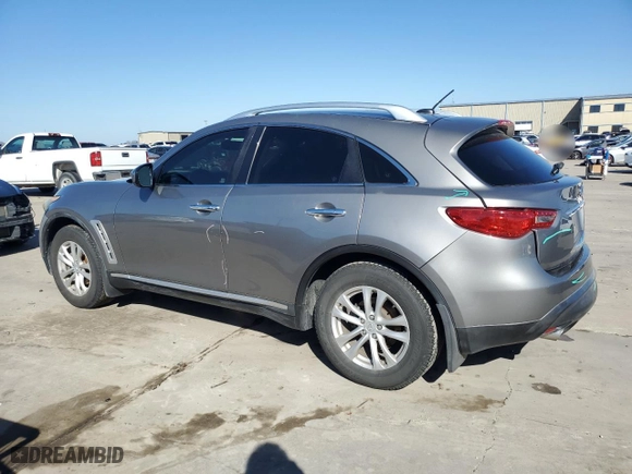 2010 Infiniti FX35 with VIN JN8AS1MW8AM851321, listed as a Copart auction lot 43564745 with 204,479 mi miles and Salvage Title. Bid and sale history available at carsss.com. Image 2.