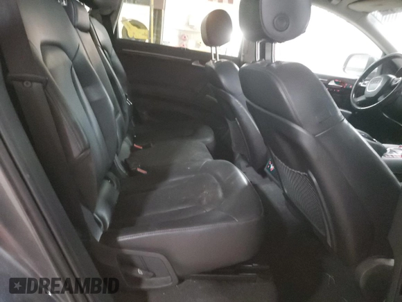 2011 Audi Q7 S line with VIN WA1DGAFE7BD010360, listed as a Copart auction lot 75758314 with 192,515 mi miles and Clean title. Bid and sale history available at DreamBid. Image 11.