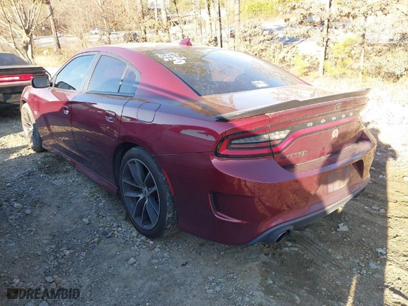 2018 Dodge Charger R/T Scat Pack with VIN 2C3CDXGJ4JH167133, listed as a IAAI auction lot 41478802 with NaN miles. Bid and sale history available at carsss.com. Image 3.