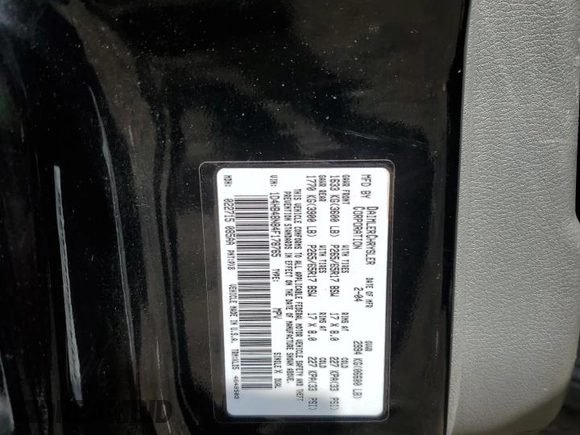 2004 Dodge Durango SLT with VIN 1D4HB48N84F178765, listed as a Copart auction lot 55421445 with 160,548 mi miles and Salvage title. Bid and sale history available at DreamBid. Image 13.