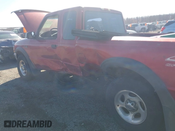 2000 Ford Ranger XL with VIN 1FTZR15V1YTB19905, listed as a IAAI auction lot 41833494 with 293,034 mi miles. Bid and sale history available at carsss.com. Image 6.