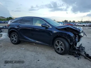 2023 Lexus RX 350 с VIN 2T2BAMBA6PC007002, выставлен на аукционе Copart как лот 74557244 с пробегом 19 145 миль миль и Списание • Salvage title. История ставок и продаж доступна на DreamBid. Изображение 4.