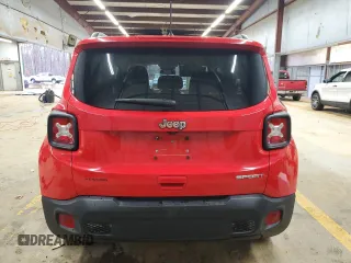 2020 Jeep Renegade Sport with VIN ZACNJAAB3LPL03293, listed as a Copart auction lot 83691994 with 105,208 mi miles and Salvage Title. Bid and sale history available at carsss.com. Image 6.