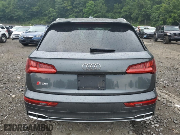 2018 Audi SQ5 Prestige with VIN WA1C4AFY4J2157101, listed as a Copart auction lot 63996054 with 44,524 mi miles and Salvage Title. Bid and sale history available at DreamBid. Image 6.