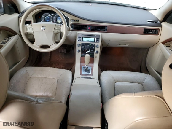 2009 Volvo S80 I6 Turbo with VIN YV1AH992791105741, listed as a Copart auction lot 74719224 with 135,203 mi miles and Salvage Title. Bid and sale history available at carsss.com. Image 8.