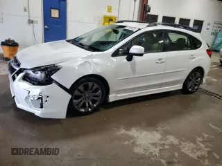 2013 Subaru Impreza Special Sports Premium with VIN JF1GPAL61D2827098, listed as a Copart auction lot 62030425 with 161,116 mi miles and Salvage title. Bid and sale history available at DreamBid. Image 1.