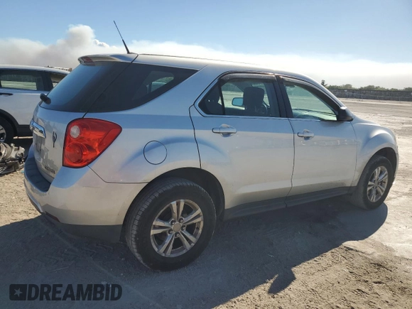 2011 Chevrolet Equinox LS with VIN 2GNALBEC8B1213612, listed as a Copart auction lot 49984505 with 121,951 mi miles and Salvage Title. Bid and sale history available at carsss.com. Image 3.