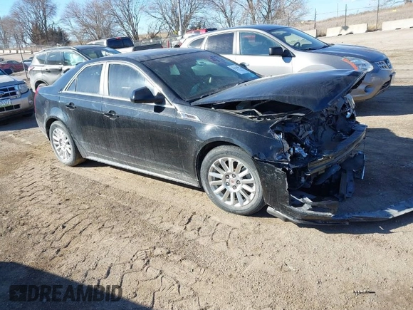 2011 Cadillac CTS Sedan Luxury with VIN 1G6DG5EY9B0127635, listed as a IAAI auction lot 41661852 with 124,199 mi miles. Bid and sale history available at carsss.com. Image 1.