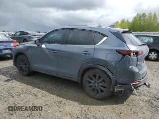 2023 Mazda CX-5 2.5 S Preferred Package with VIN JM3KFBCM3P0128607, listed as a Copart auction lot 54008445 with 26,852 mi miles and Salvage Title. Bid and sale history available at carsss.com. Image 2.