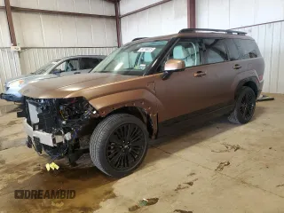 2024 Hyundai Santa Fe Calligraphy with VIN 5NMP5DG10RH017030, listed as a Copart auction lot 60795525 with 3,210 mi miles and Salvage title. Bid and sale history available at DreamBid. Image 1.