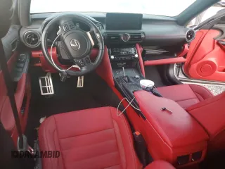 2024 Lexus IS 350 F Sport with VIN JTHGZ1B2XR5073688, listed as a Copart auction lot 73684924 with Not provided miles and Salvage title. Bid and sale history available at DreamBid. Image 8.