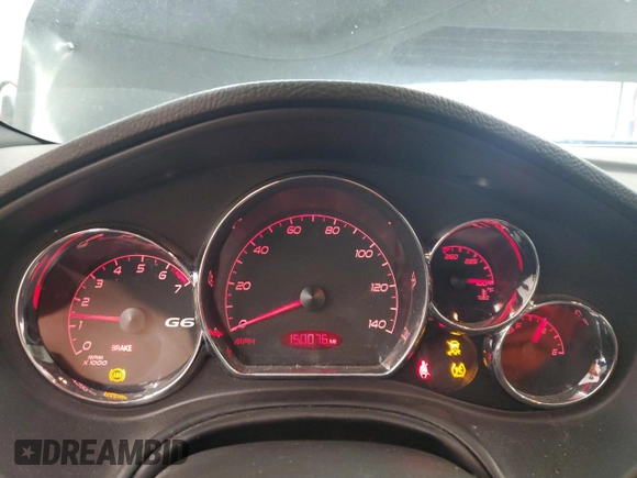 2007 Pontiac G6 GT with VIN 1G2ZH361974133607, listed as a Copart auction lot 54565245 with 150,076 mi miles and Salvage title. Bid and sale history available at DreamBid. Image 9.
