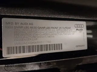 2004 Audi A4 1.8T z VIN WAUAC48HX4K011740, wystawiony jako IAAI lot #42181253 z przebiegiem 133 634 mil mil oraz . Historia ofert i sprzedaży dostępna na DreamBid. Obrazek 9.