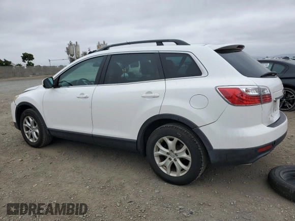 2012 Mazda CX-9 Touring with VIN JM3TB3CV3C0336043, listed as a Copart auction lot 59914335 with 106,595 mi miles and Salvage title. Bid and sale history available at DreamBid. Image 2.