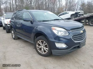 2017 Chevrolet Equinox LT with VIN 2GNALCEK9H1511110, listed as a IAAI auction lot 41955954 with 265,777 mi miles. Bid and sale history available at carsss.com. Image 1.