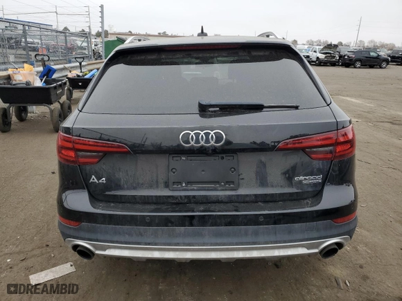 2019 Audi A4 allroad Premium Plus with VIN WA18NAF44KA012423, listed as a Copart auction lot 45803714 with 18,628 mi miles. Bid and sale history available at carsss.com. Image 6.