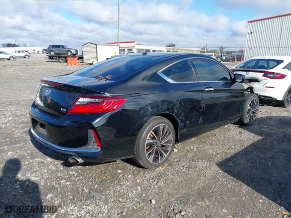2017 Honda Accord Coupe EX-L V6 with VIN 1HGCT2B84HA007009, listed as a IAAI auction lot 41073715 with 114,869 mi miles. Bid and sale history available at carsss.com. Image 4.