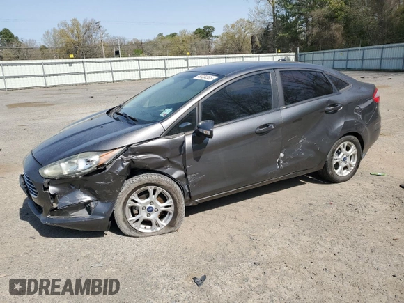 2015 Ford Fiesta SE with VIN 3FADP4BJ2FM151024, listed as a Copart auction lot 49734365 with 142,299 mi miles and Salvage Title. Bid and sale history available at carsss.com. Image 1.