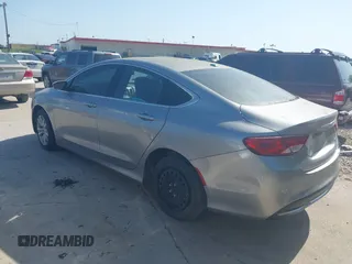 2015 Chrysler 200 Limited with VIN 1C3CCCAB1FN656181, listed as a IAAI auction lot 42011014 with 293,897 mi miles. Bid and sale history available at carsss.com. Image 3.