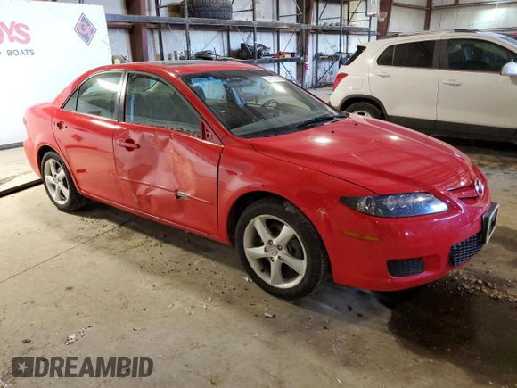 2008 Mazda 6 i Sport VE with VIN 1YVHP80C885M47093, listed as a Copart auction lot 46469675 with 68,773 mi miles and Salvage Title. Bid and sale history available at carsss.com. Image 4.
