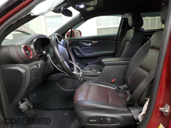 2019 Chevrolet Blazer RS with VIN 3GNKBJRS3KS684817, listed as a Copart auction lot 60059215 with 75,478 mi miles and Clean title. Bid and sale history available at DreamBid. Image 7.