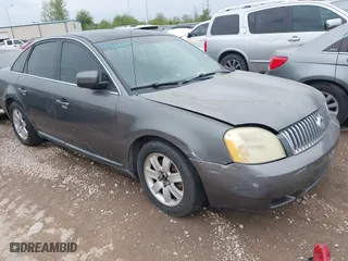 2006 Mercury Montego Luxury with VIN 1MEFM40166G617559, listed as a IAAI auction lot 41768007 with 234,542 mi miles. Bid and sale history available at carsss.com. Image 1.