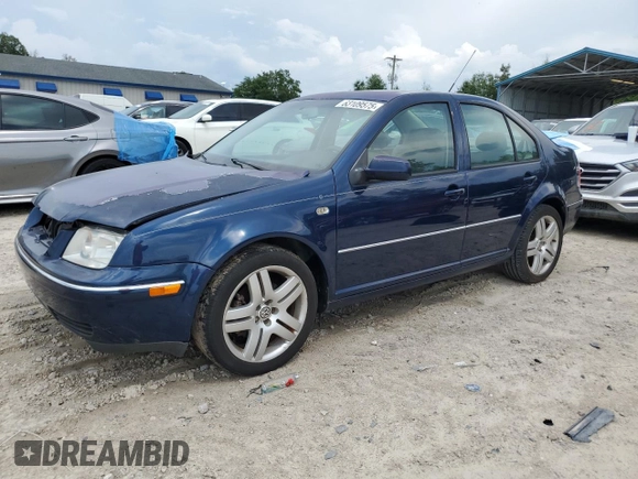 2004 Volkswagen Jetta GLS z VIN 3VWSE69M34M015238, wystawiony jako Copart lot #63109575 z przebiegiem Nie podano mil oraz Szkoda całkowita • Salvage title. Historia ofert i sprzedaży dostępna na DreamBid. Obrazek 1.