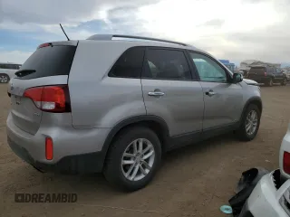 2015 Kia Sorento LX with VIN 5XYKTDA6XFG633831, listed as a Copart auction lot 49139905 with 85,359 mi miles and Salvage Title. Bid and sale history available at carsss.com. Image 3.