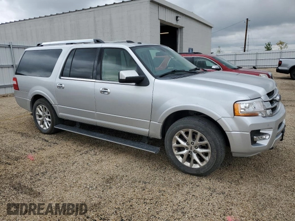 2016 Ford Expedition Max Limited z VIN 1FMJK2AT7GEF20191, wystawiony jako Copart lot #57987465 z przebiegiem 196 018 mil mil oraz Szkoda całkowita • Salvage title. Historia ofert i sprzedaży dostępna na DreamBid. Obrazek 4.
