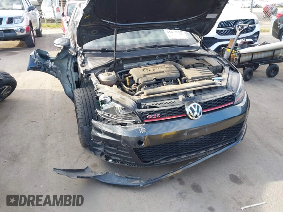2017 Volkswagen GTI S z VIN 3VW547AU2HM023421, wystawiony jako IAAI lot #41673669 z przebiegiem 91 094 mil mil oraz . Historia ofert i sprzedaży dostępna na DreamBid. Obrazek 17.