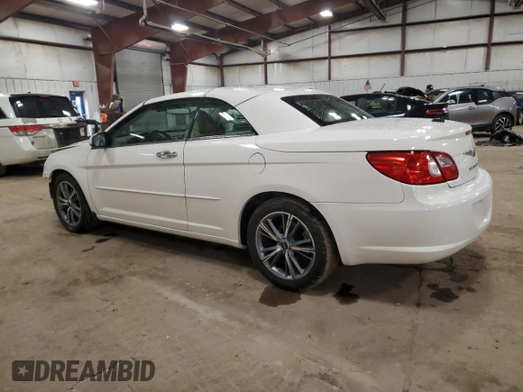 2008 Chrysler Sebring Limited with VIN 1C3LC65M18N296507, listed as a Copart auction lot 86091224 with 103,141 mi miles and Clean Title. Bid and sale history available at DreamBid. Image 2.