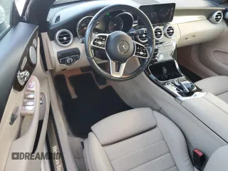 2019 Mercedes-Benz C 300 with VIN WDDWK8EB8KF791235, listed as a Copart auction lot 85212844 with Not provided miles and Salvage title. Bid and sale history available at DreamBid. Image 8.