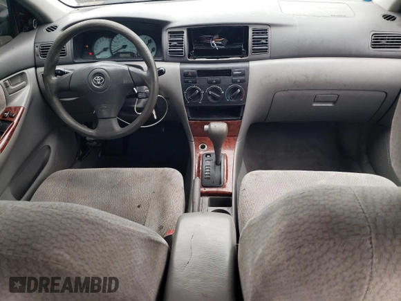 2004 Toyota Corolla CE with VIN 2T1BR32E74C293044, listed as a Copart auction lot 55916395 with Not Provided miles and Clean Title. Bid and sale history available at DreamBid. Image 8.
