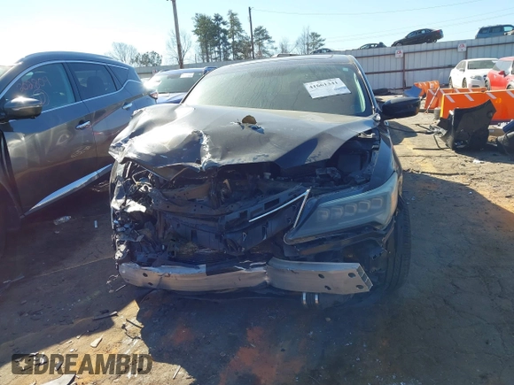 2017 Acura ILX with VIN 19UDE2F35HA016248, listed as a IAAI auction lot 41661341 with 136,000 mi miles. Bid and sale history available at carsss.com. Image 6.