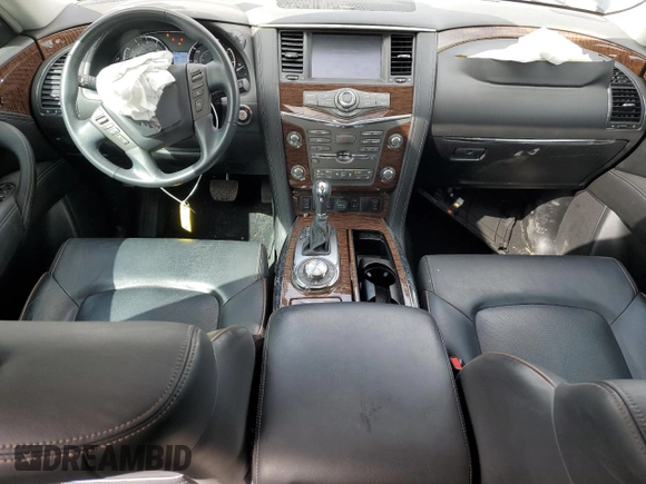 2020 Nissan Armada SL with VIN JN8AY2NC3L9621930, listed as a Copart auction lot 87659145 with 48,285 mi miles and Salvage Title. Bid and sale history available at carsss.com. Image 8.