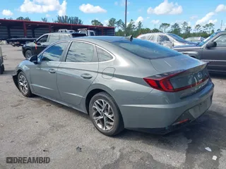 2020 Hyundai Sonata SEL with VIN 5NPEF4JA7LH060559, listed as a IAAI auction lot 41673158 with 56,954 mi miles. Bid and sale history available at carsss.com. Image 3.