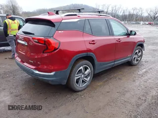 2019 GMC Terrain SLT with VIN 3GKALVEV9KL327469, listed as a IAAI auction lot 41995450 with 35,486 mi miles. Bid and sale history available at carsss.com. Image 4.