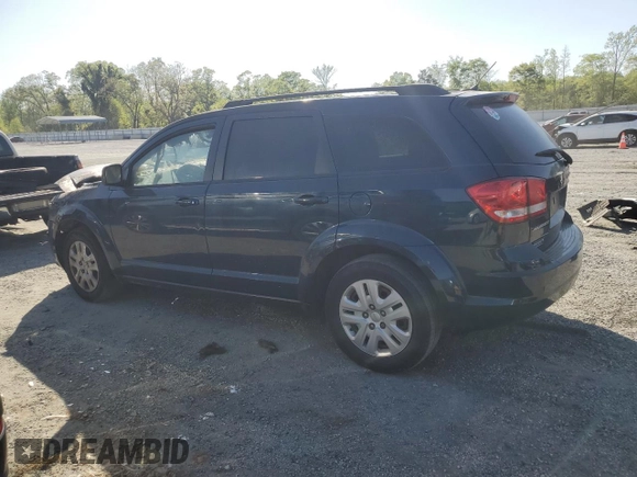 2014 Dodge Journey SE with VIN 3C4PDCAB2ET227916, listed as a Copart auction lot 52492955 with Not provided miles and Salvage title. Bid and sale history available at DreamBid. Image 2.