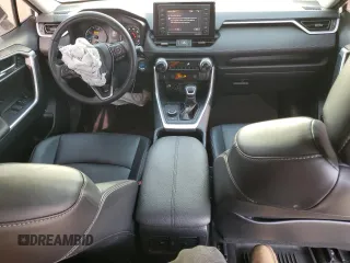 2022 Toyota RAV4 Hybrid XLE Premium with VIN JTMB6RFV1ND521761, listed as a Copart auction lot 54263055 with 46,391 mi miles and Salvage title. Bid and sale history available at DreamBid. Image 8.