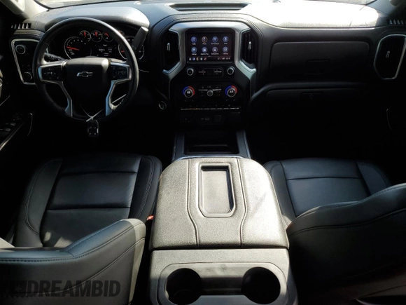 2022 Chevrolet Silverado 1500 RST with VIN 1GCPWDED5NZ142606, listed as a Copart auction lot 79077014 with 26,769 mi miles and Salvage Title. Bid and sale history available at carsss.com. Image 8.