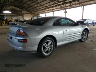 2003 Mitsubishi Eclipse GT with VIN 4A3AC84H43E123878, listed as a Copart auction lot 74837434 with 0 mi miles and Salvage Title. Bid and sale history available at carsss.com. Image 3.