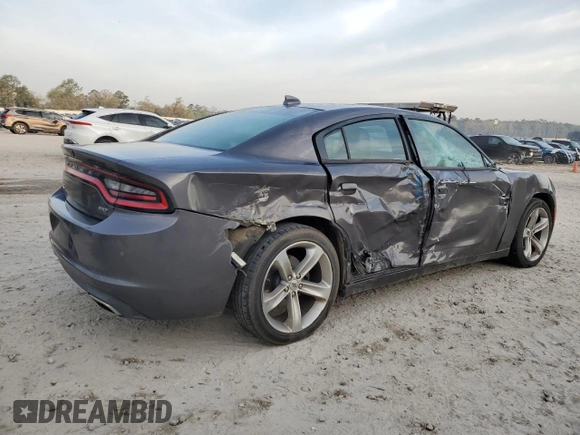 2018 Dodge Charger SXT Plus with VIN 2C3CDXHG4JH135849, listed as a Copart auction lot 50755575 with 187,904 mi miles and Salvage Title. Bid and sale history available at carsss.com. Image 3.